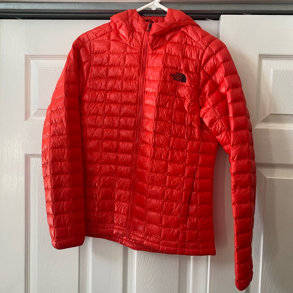 W TNF puffer jacket